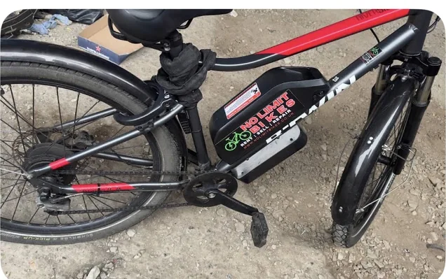 Customer-submitted e-bike photo accompanying MD Mithu Google review