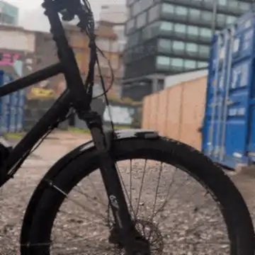Comfortable e-bike for rent